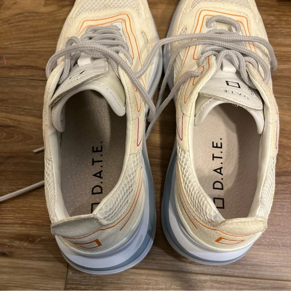 D.A.T.E Fuga Date Women's  Chunky Athletic Lace Up Sneakers Multicolor Size 8 - Picture 8 of 10
